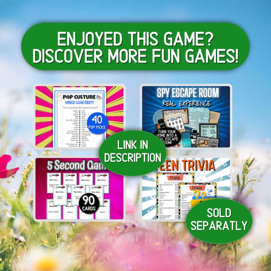 springtime themed party games

