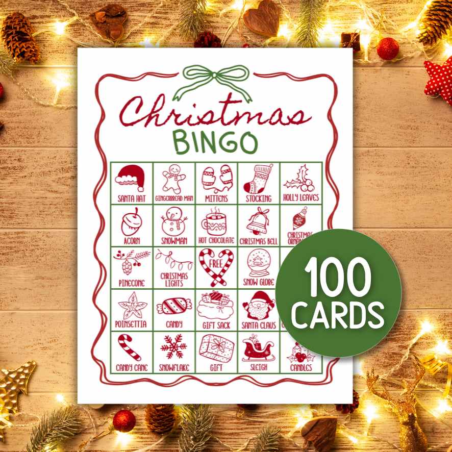 christmas bingo game

