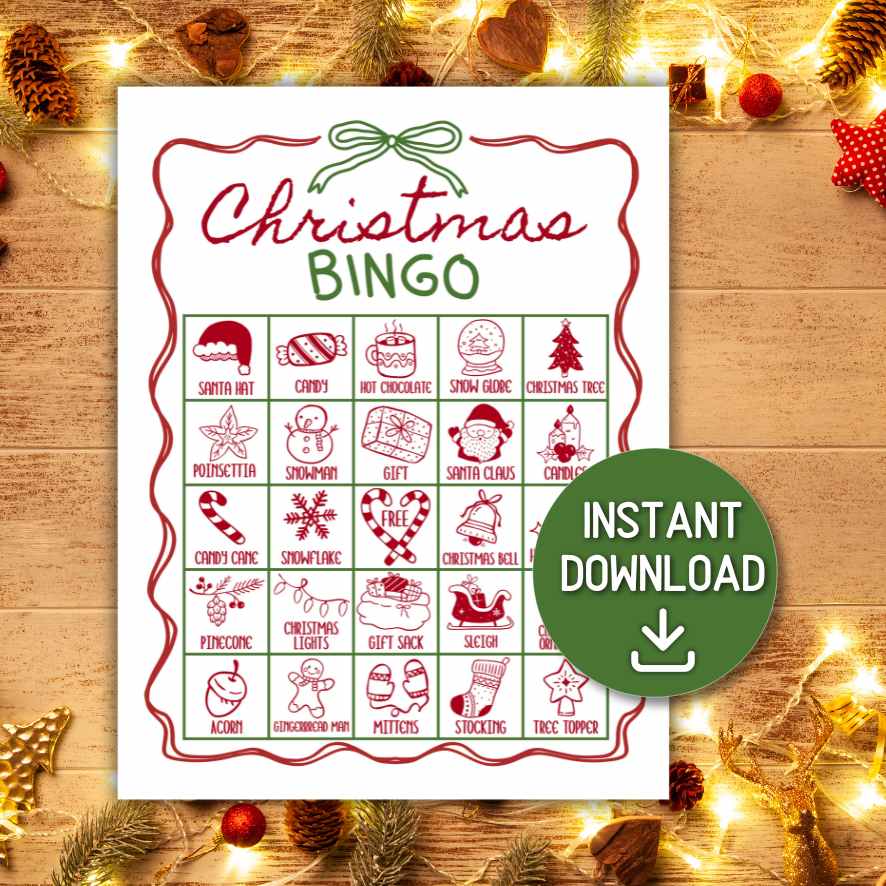 christmas bingo for classroom

