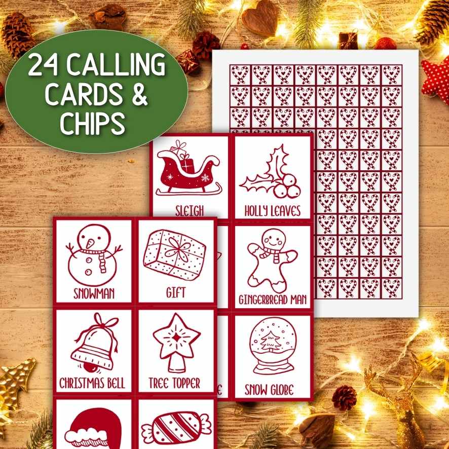 merry christmas bingo