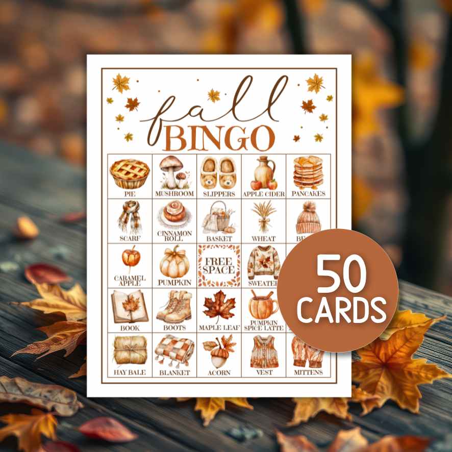 fall bingo