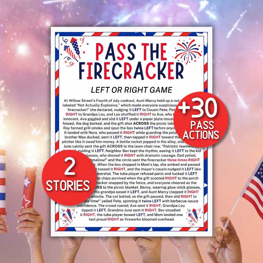 pass the firecracker game