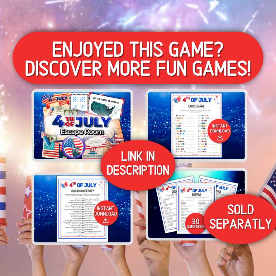 Printable party games