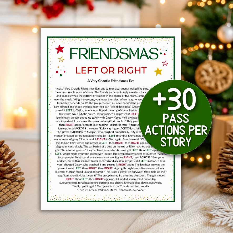 friendsmas party games