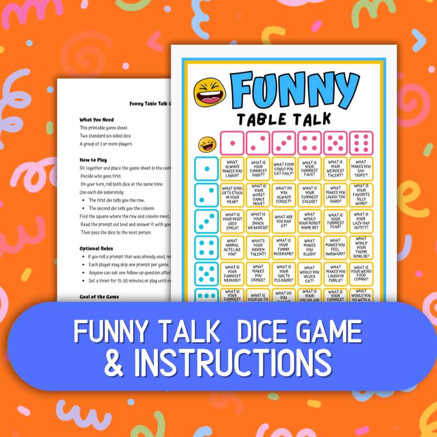 party conversation game