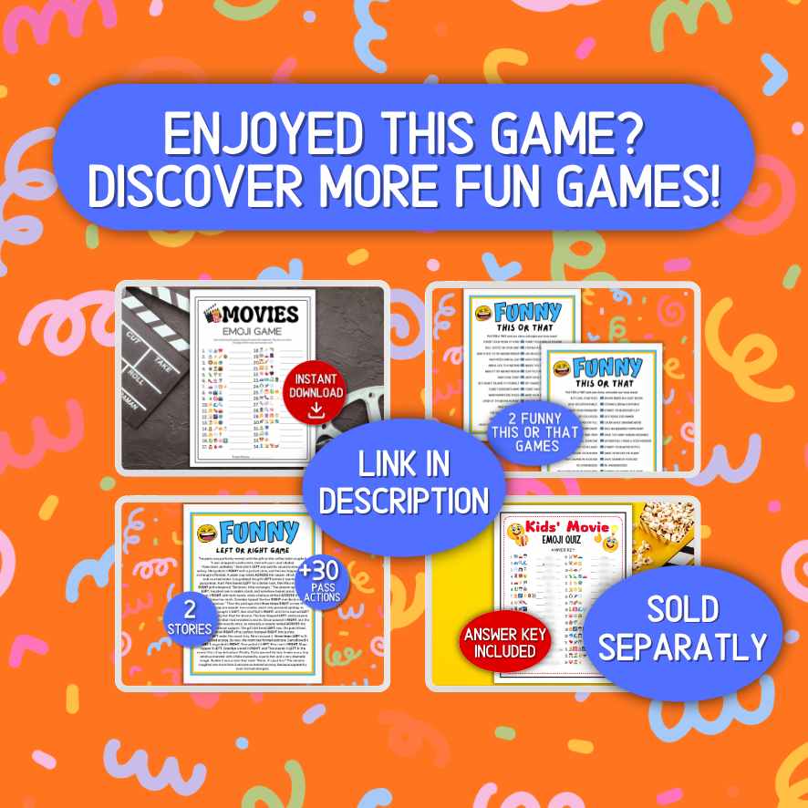 game night printable

