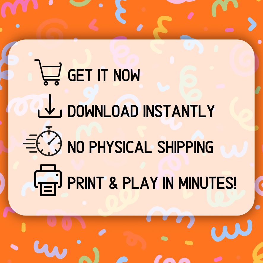 Printable party games