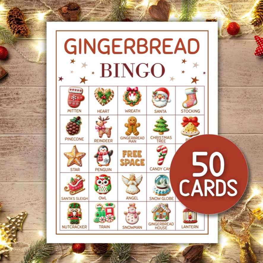 gingerbread bingo