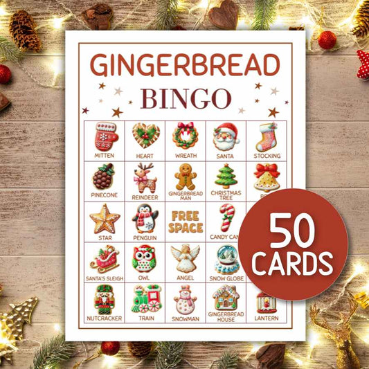 gingerbread bingo