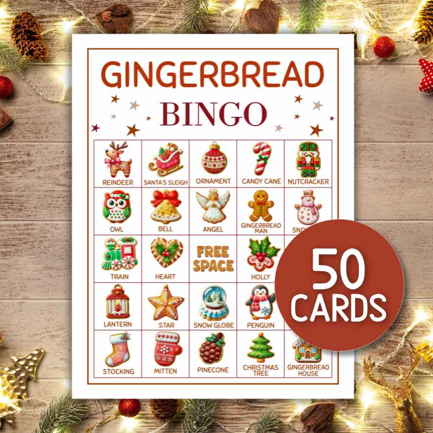 holiday bingo cards