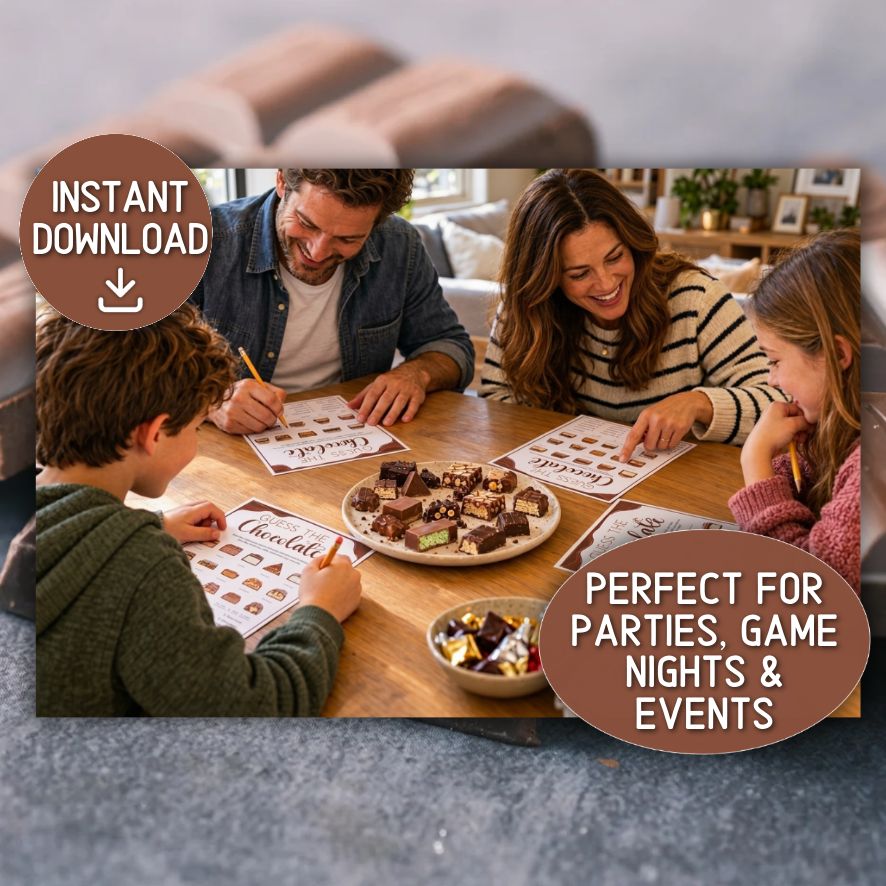 candy bar picture quiz