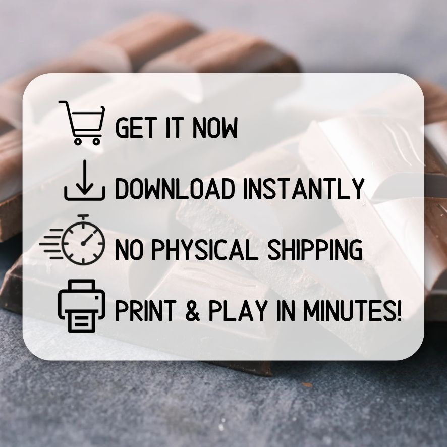 printable chocolate game