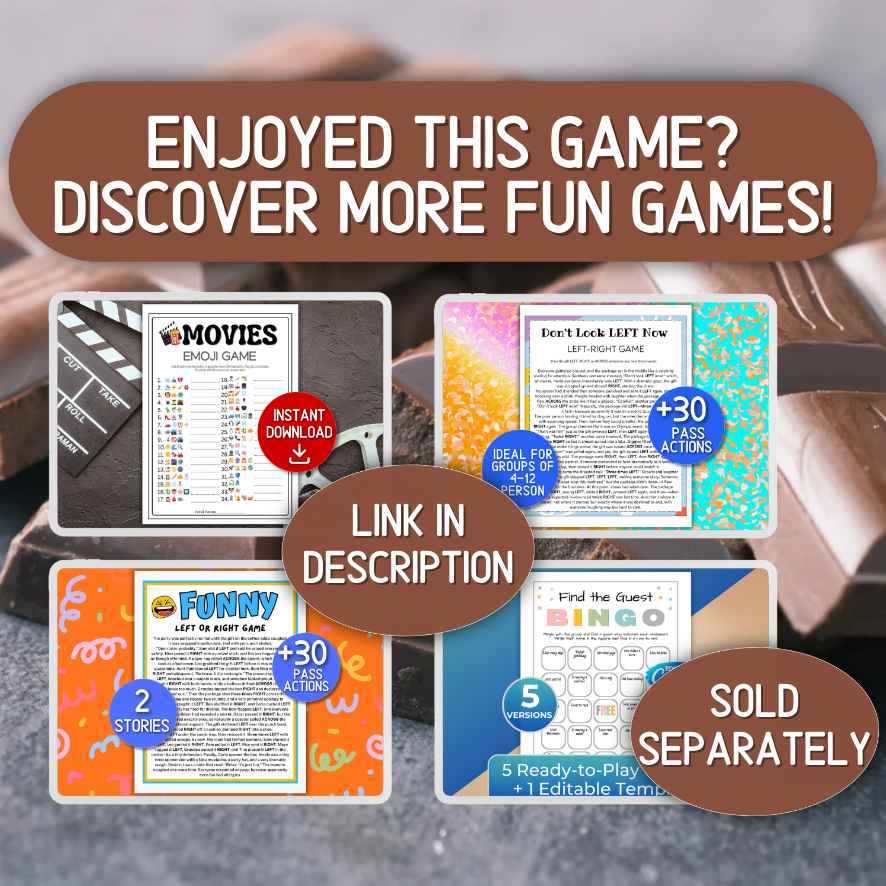 printable party game