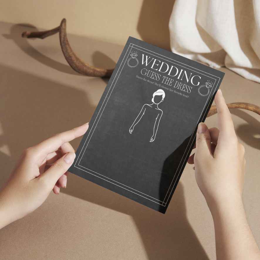 guess the dress cards
