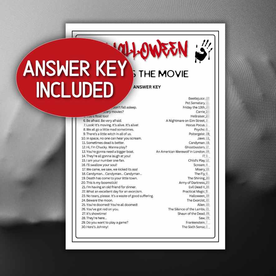 scary movies trivia questions and answers