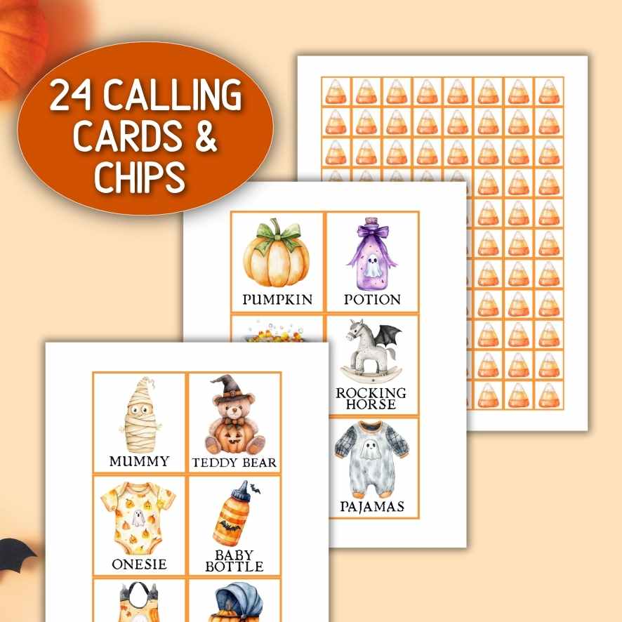 halloween bingo game