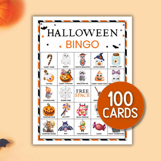 Halloween Bingo Cards