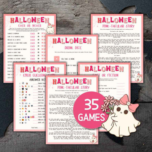 halloween pink games