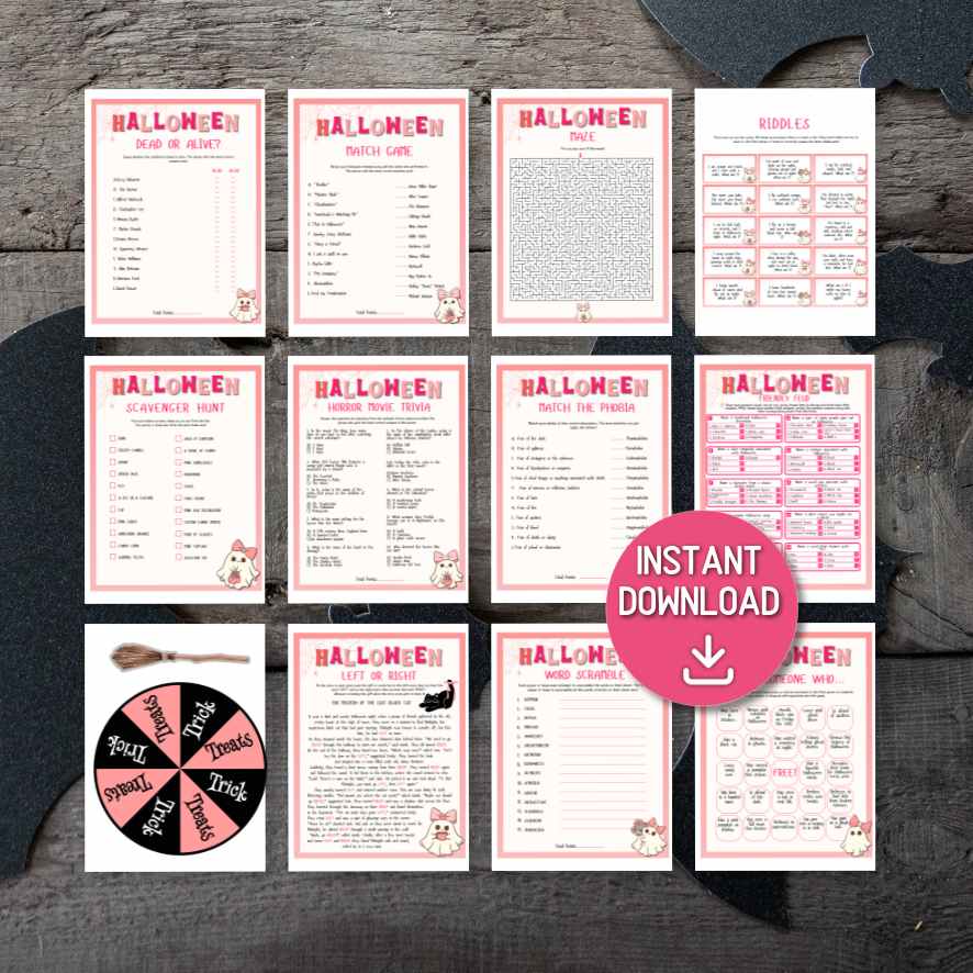 Pink Halloween Ideas