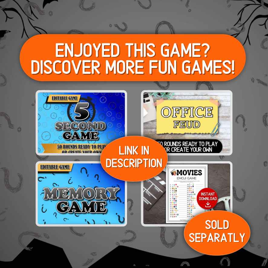 Halloween Party Games