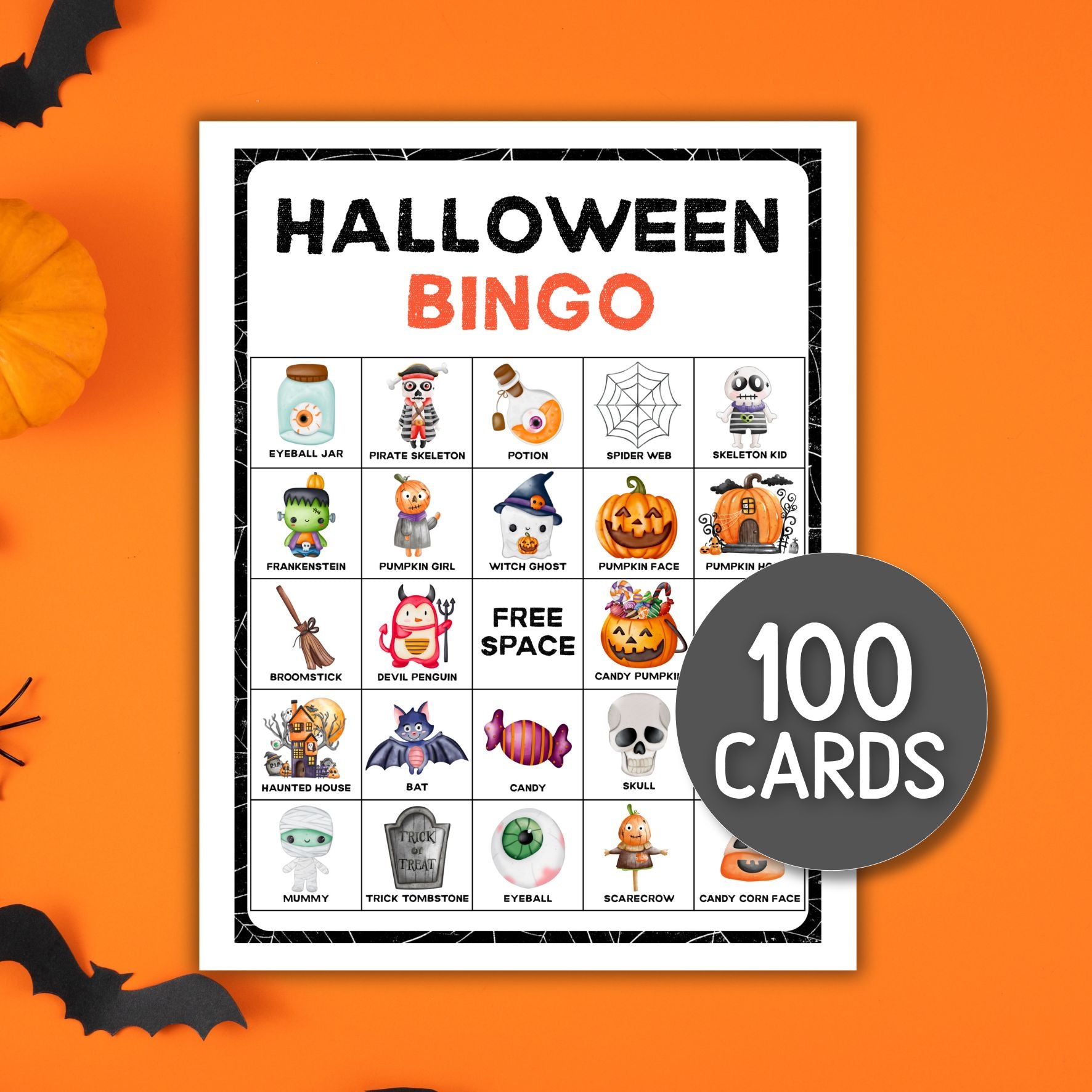 halloween bingo game