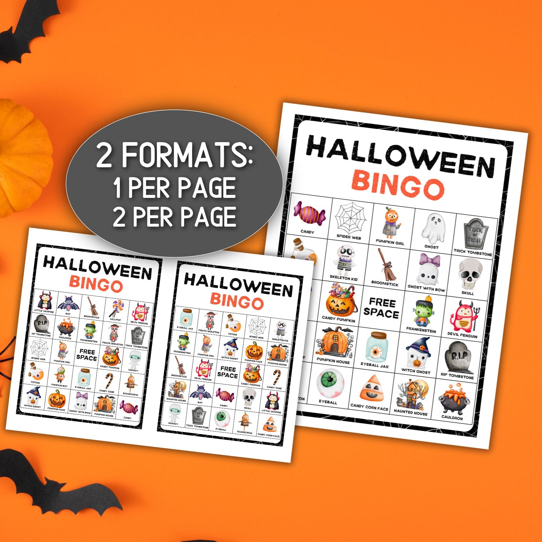 halloween bingo printable
