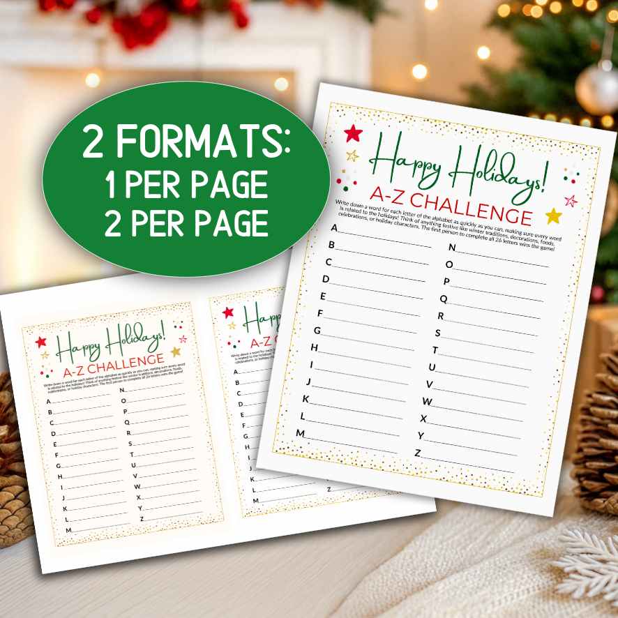 az race holiday game