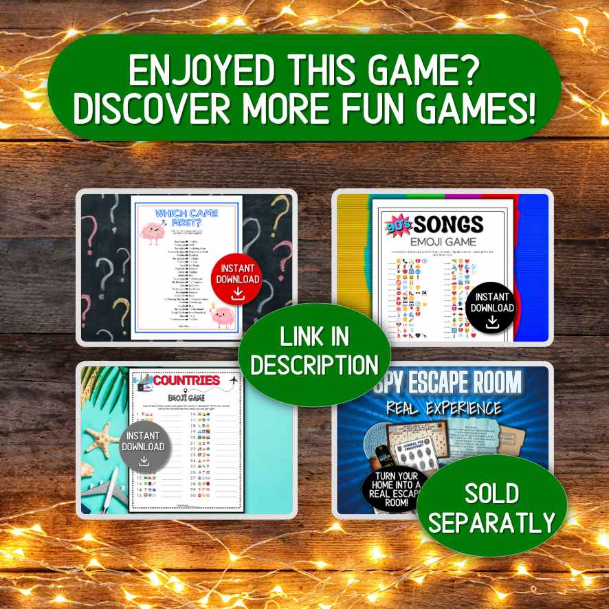 holiday party games