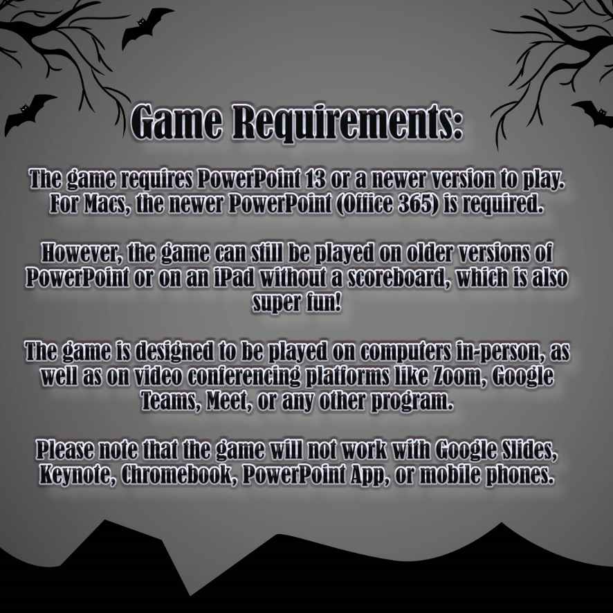 games for halloween party