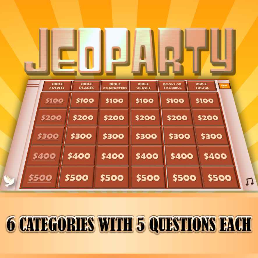 JEOPARTY BIBLE - POWERPOINT GAME – The Game Room