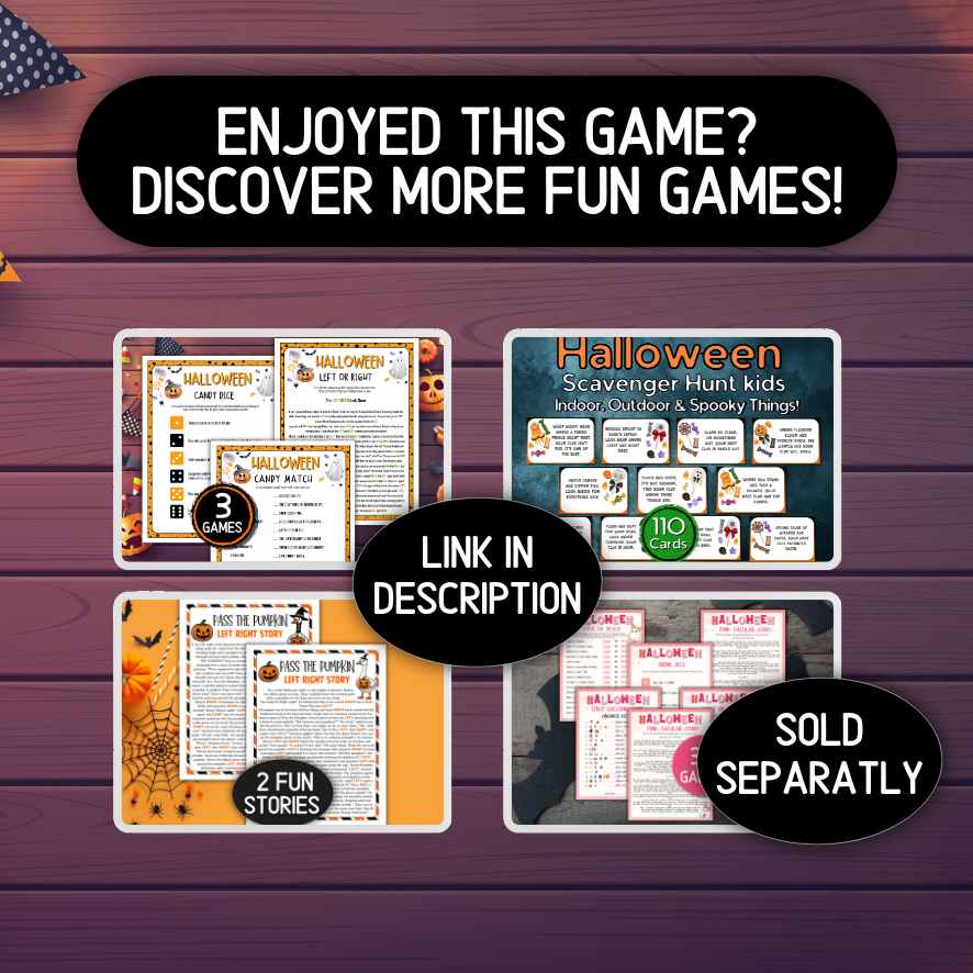 games for halloween party