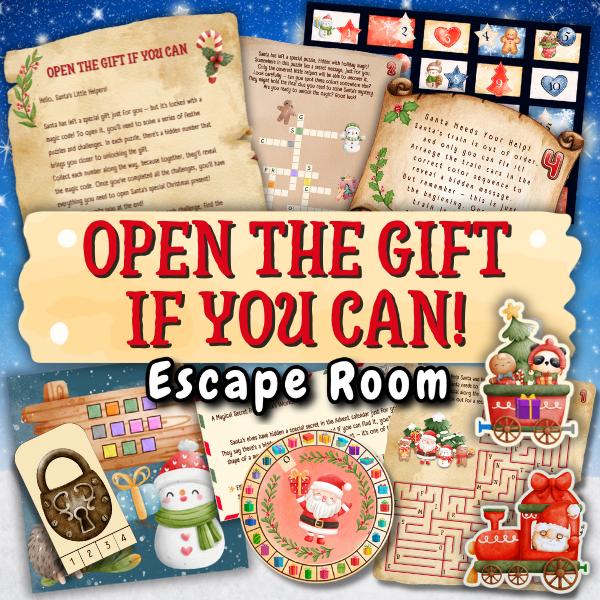 KIDS CHRISTMAS ESCAPE ROOM GAME