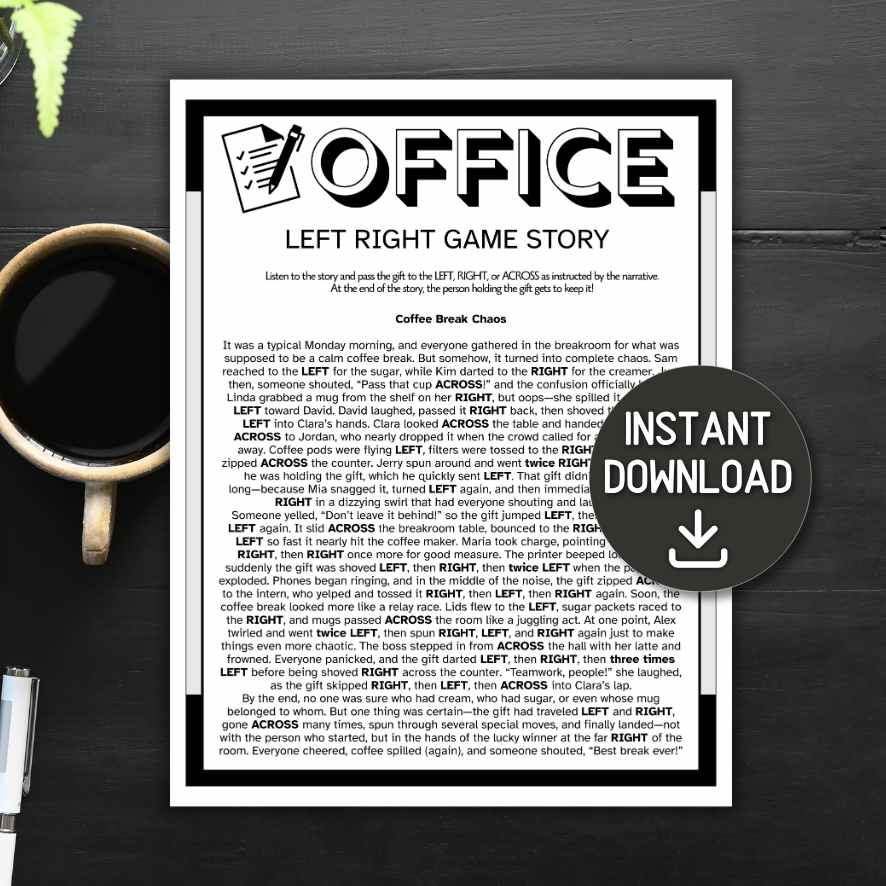 office left right story