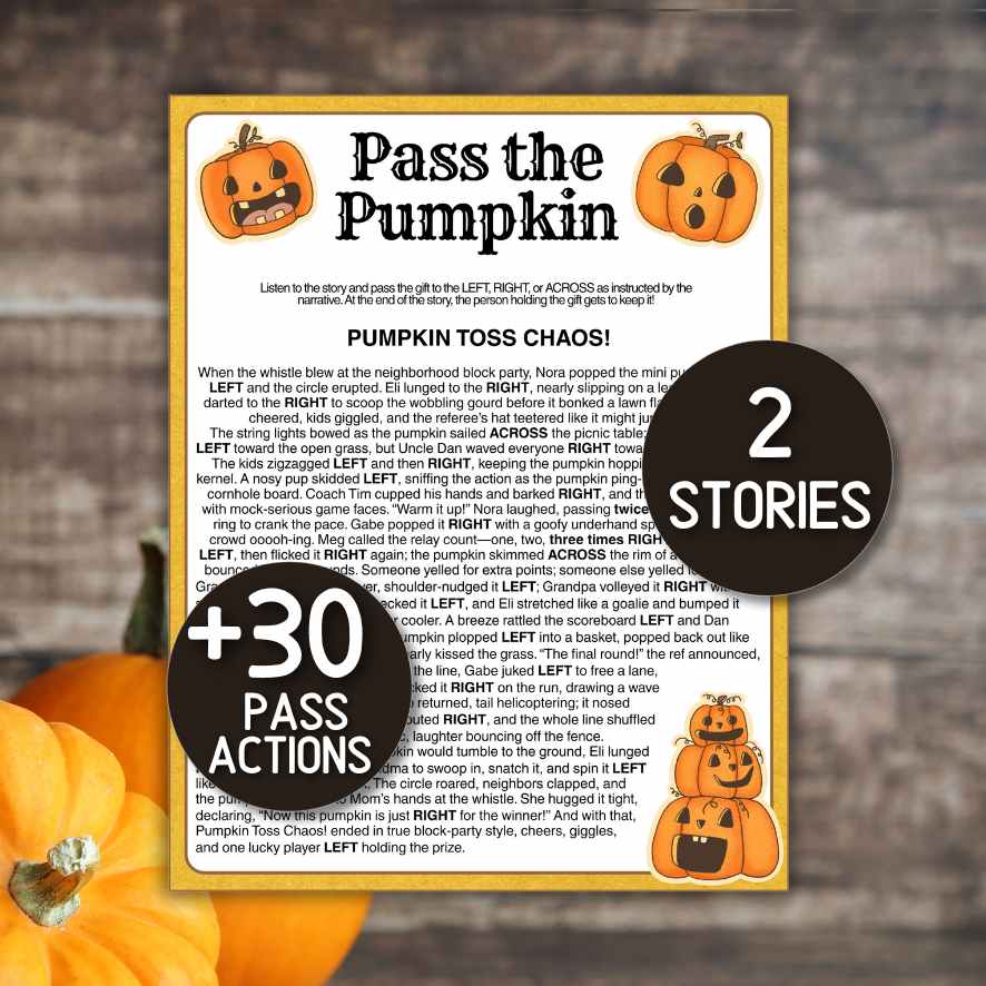pass the pumpkin story