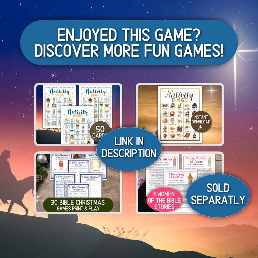 nativity story pass the parcel

