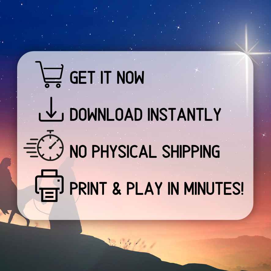 nativity pass the present game