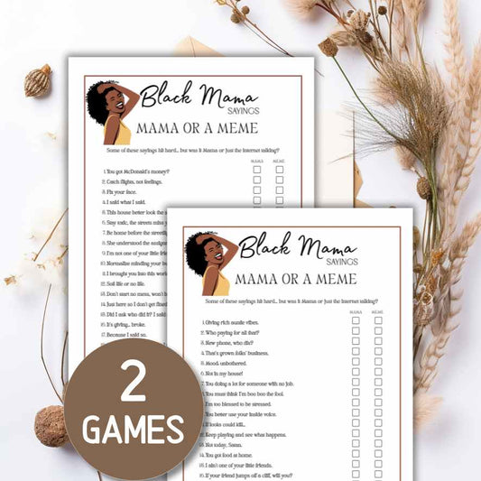 black momma sayings game