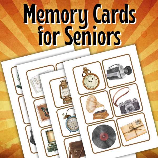 seniors memory game