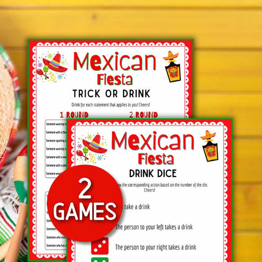 mexican party games drinking