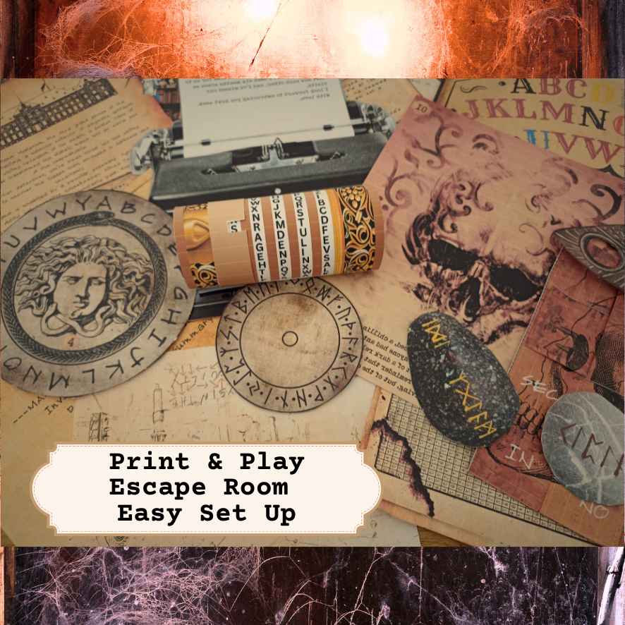 murder mystery game kit