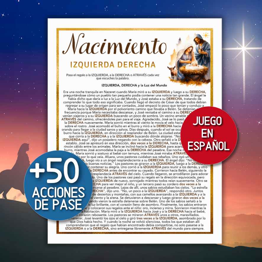 juego biblico nacimiento de jesus

