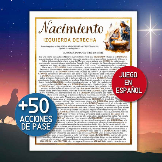 juego biblico nacimiento de jesus
