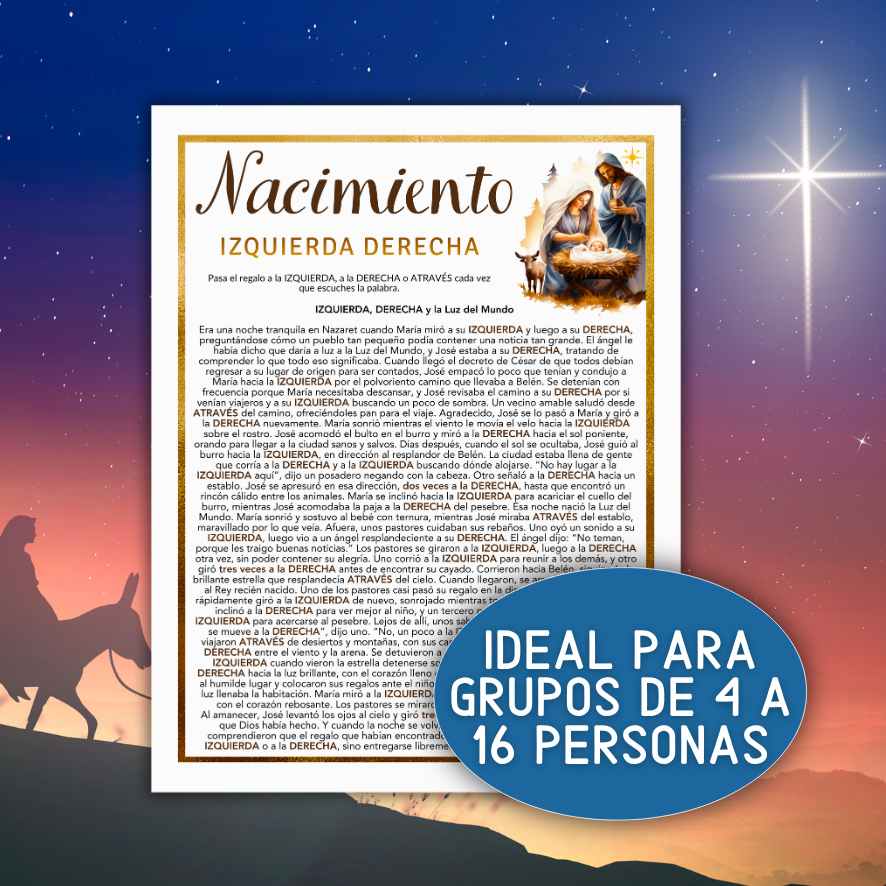 juego del nacimiento de jesus
