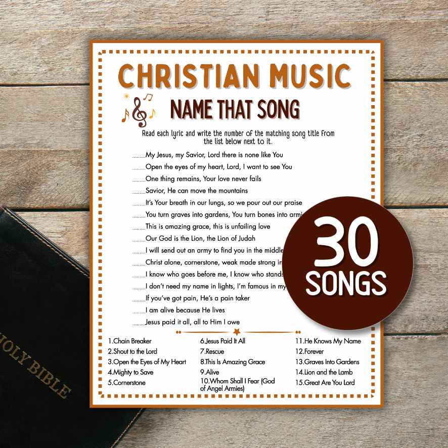 name that hymn game printable