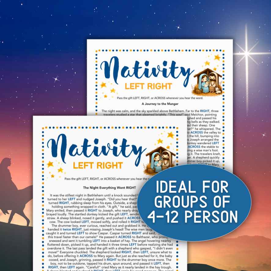 nativity pass the present game

