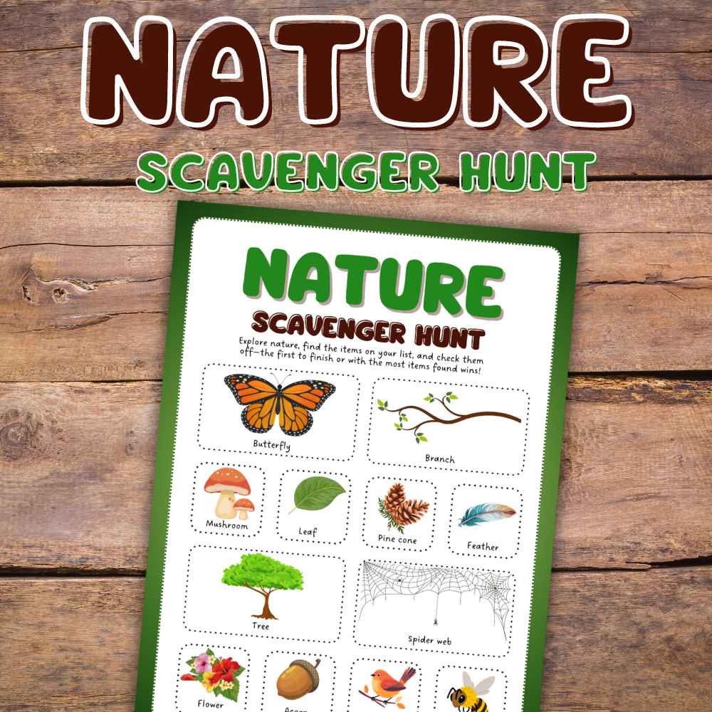 Scavenger Hunt Nature – The Game Room