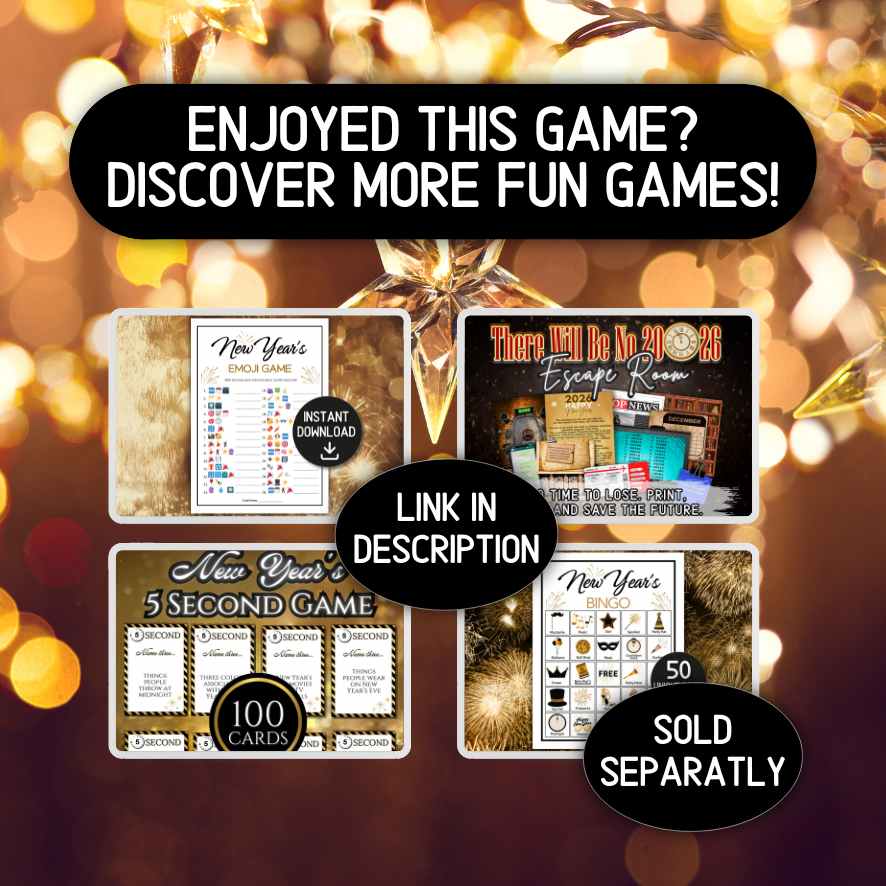 game for new years eve party

