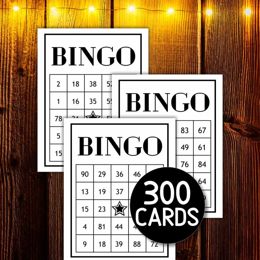 bingo cards printable