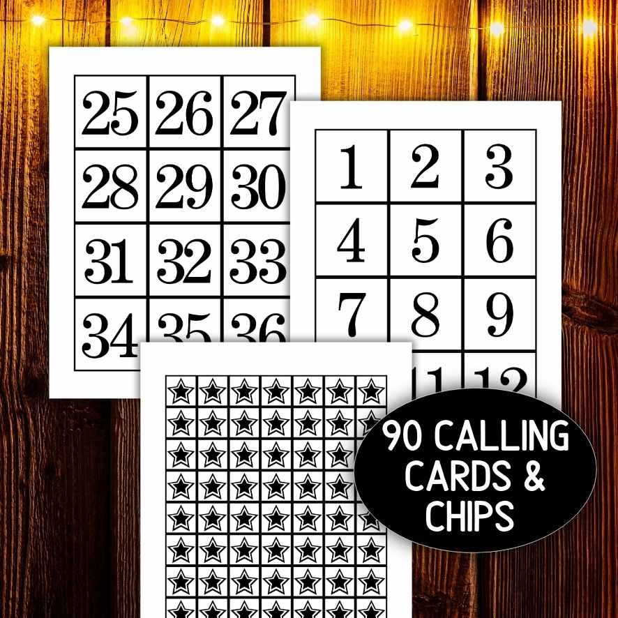 bingo cards for classroom