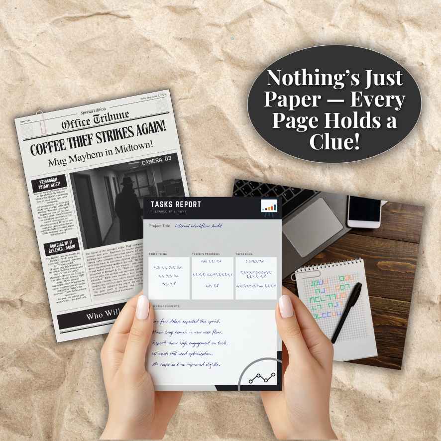 team building escape room printable